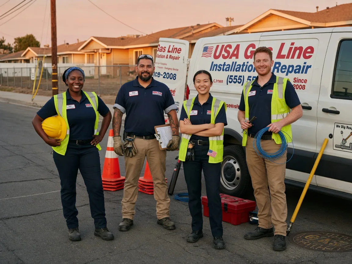 Gas Line Installation company in Slagle, LA